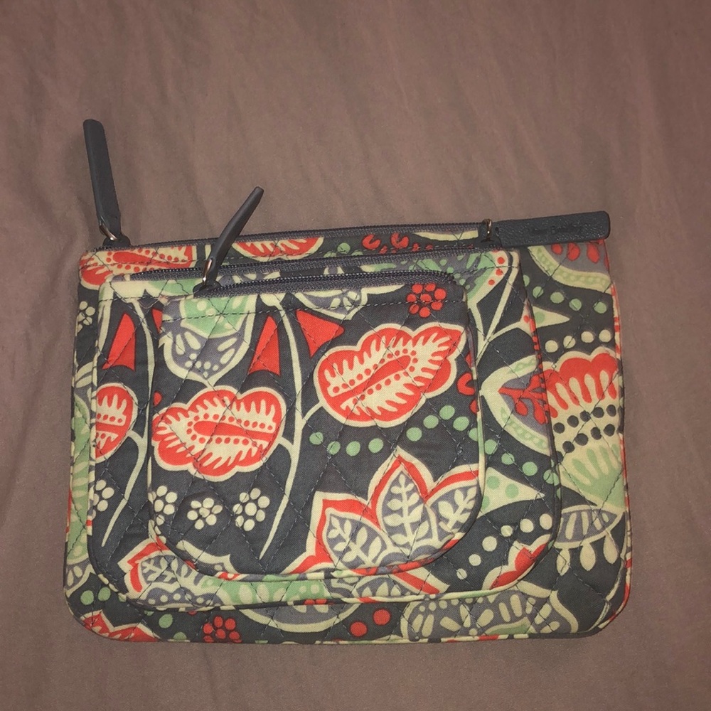Vera bradley cosmetic trio
